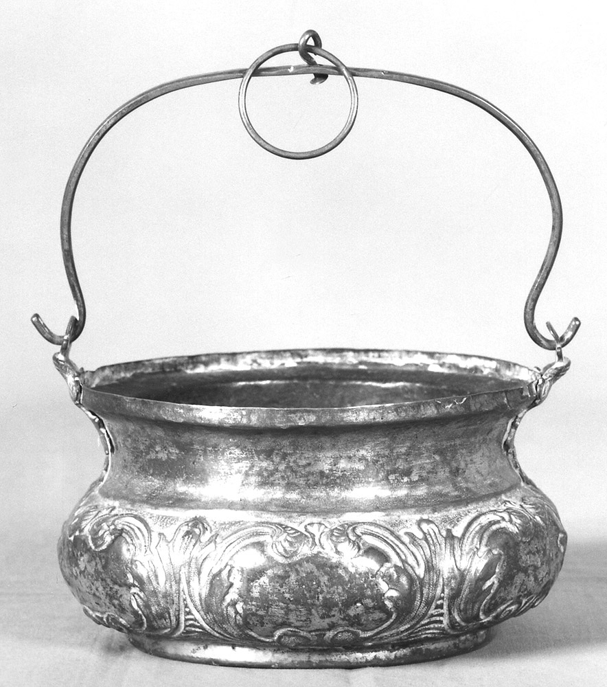 secchiello - manifattura emiliana (seconda metà sec. XVIII)