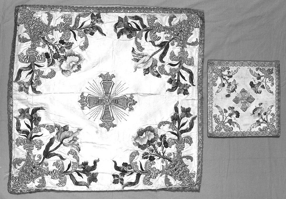 paramento liturgico, insieme - manifattura bolognese (metà sec. XVIII)