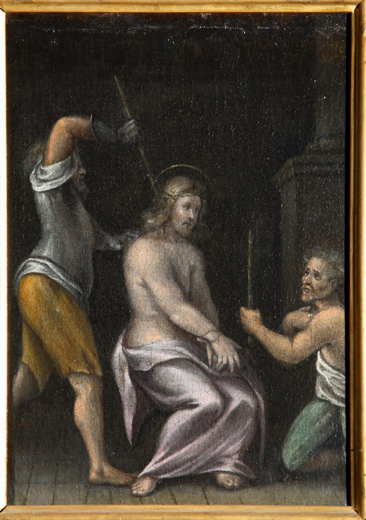 incoronazione di spine (dipinto) di Castelli Annibale (inizio sec. XVII)