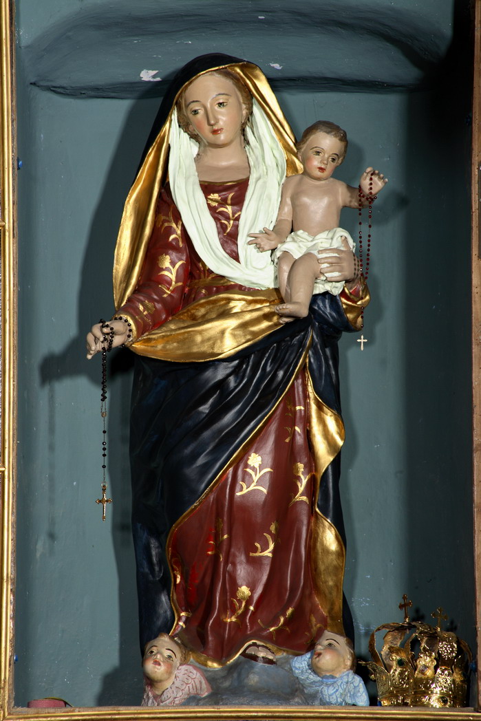 Madonna del Rosario (scultura) - bottega emiliana (sec. XVIII)