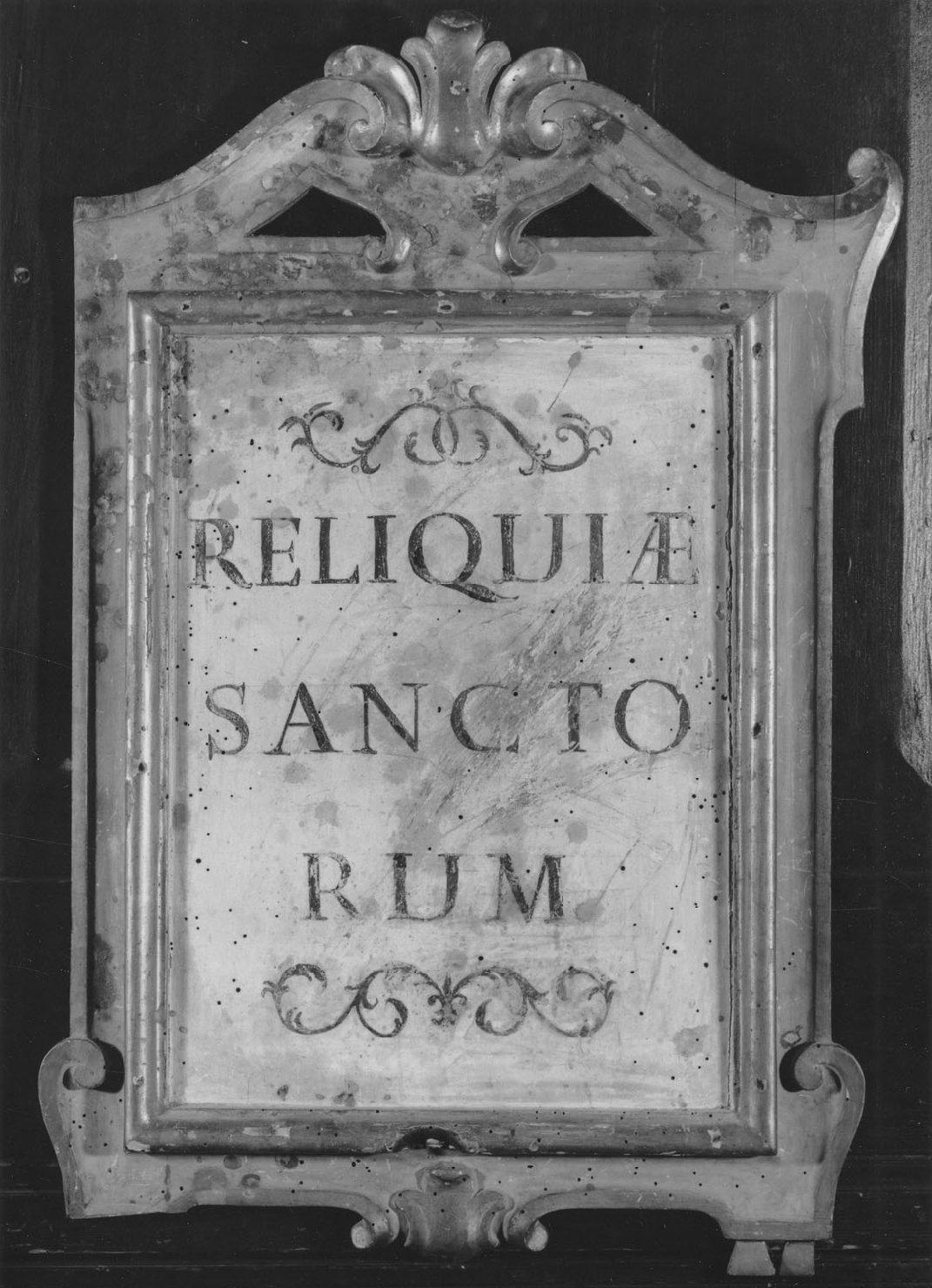 mostra di nicchia - manifattura emiliana (sec. XVIII)