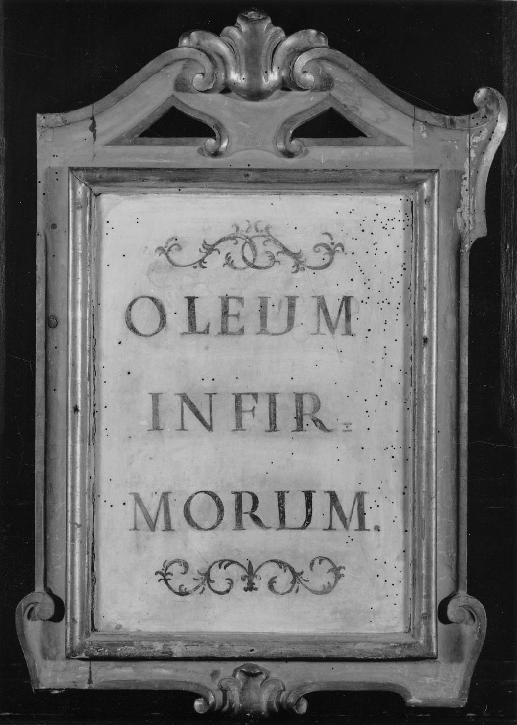 mostra di nicchia - manifattura emiliana (sec. XVIII)