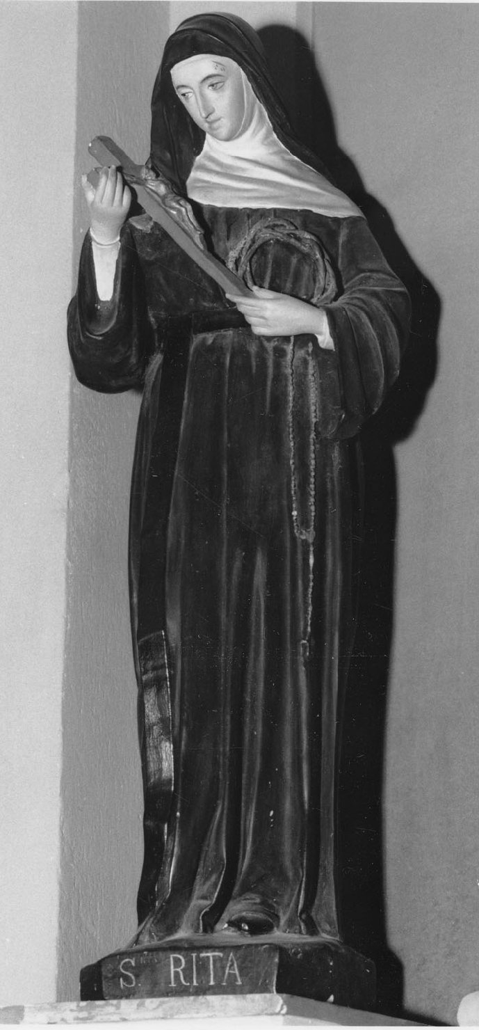 Santa Rita (scultura) - bottega emiliana (fine sec. XIX)