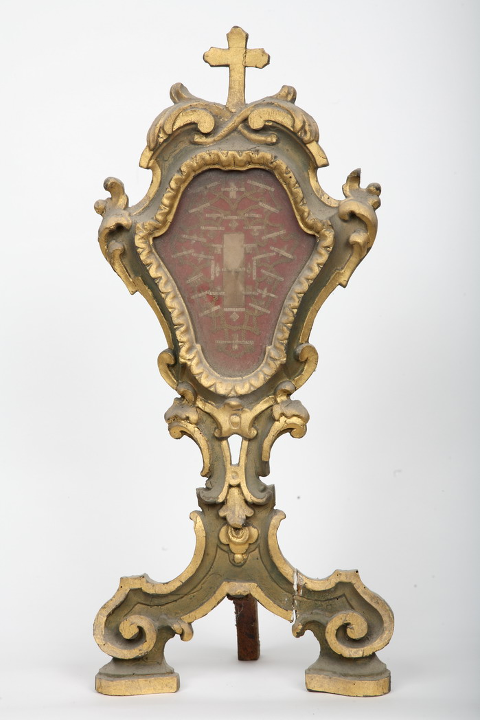 reliquiario, serie - manifattura emiliana (sec. XVIII)