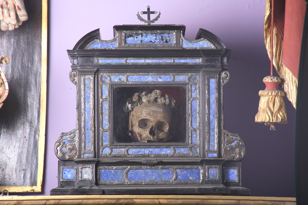 reliquiario - manifattura emiliana (inizio sec. XIX)