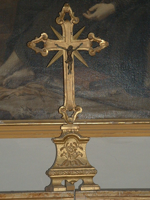 croce da tavolo - manifattura emiliana (sec. XVIII)