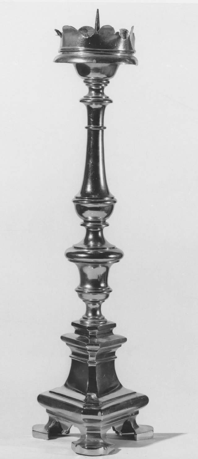 candeliere, serie - manifattura emiliana (fine sec. XVIII)