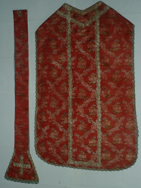 paramento liturgico - manifattura emiliana (sec. XVIII)