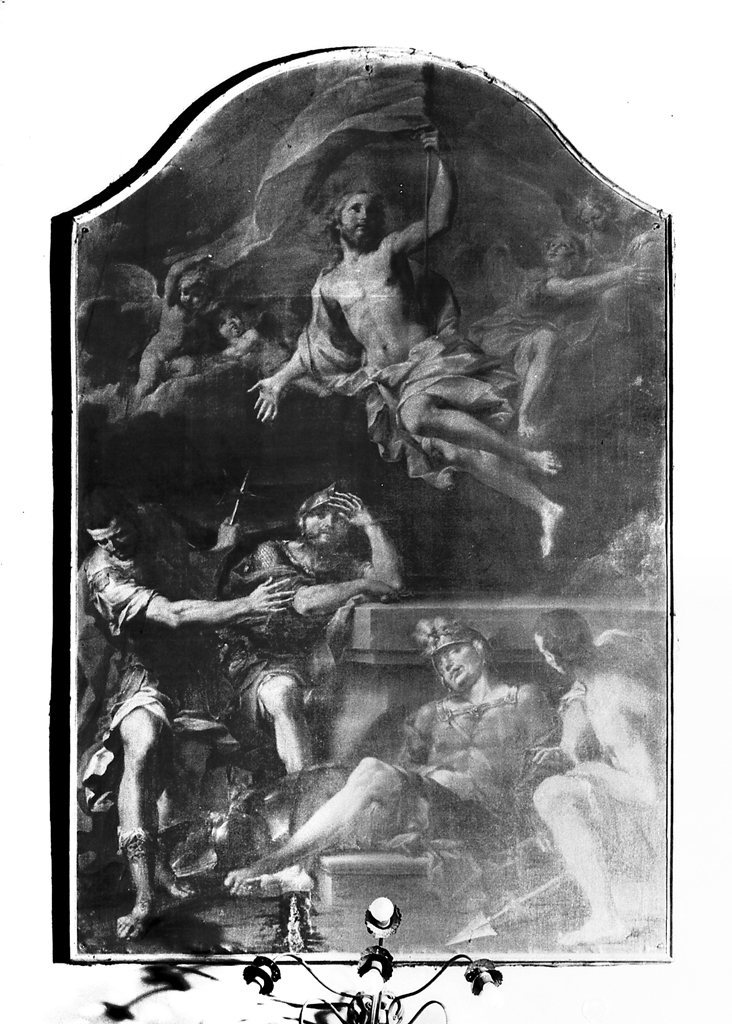 Resurrezione di Cristo (dipinto) di Marchesi Giuseppe detto Sansone (sec. XVIII)