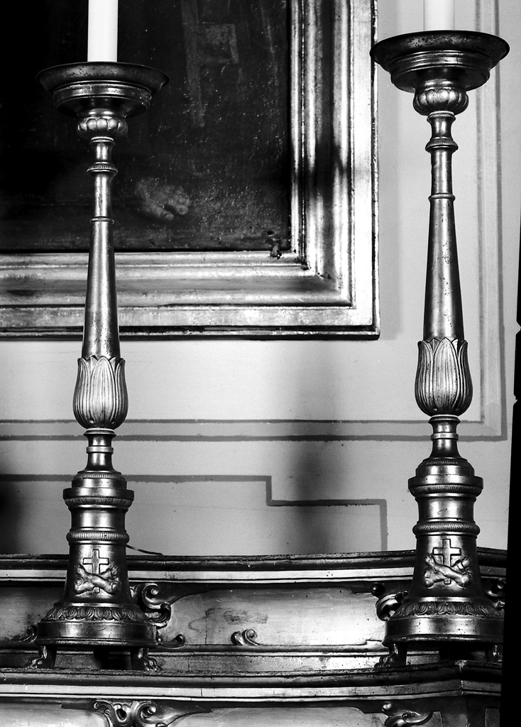 candeliere - manifattura emiliana (primo quarto sec. XX)