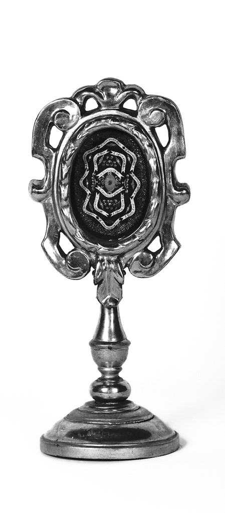 reliquiario - a ostensorio - manifattura emiliana (sec. XVIII)