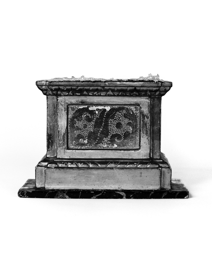 espositorio eucaristico - manifattura emiliana (primo quarto sec. XX)