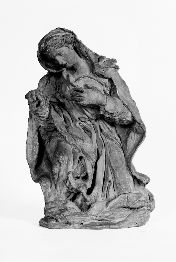 Madonna (statuetta di presepio) - ambito bolognese (prima metà sec. XVIII)