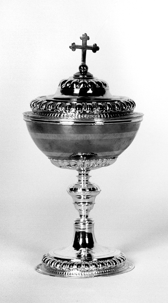 pisside - manifattura emiliano-romagnola (metà sec. XIX)