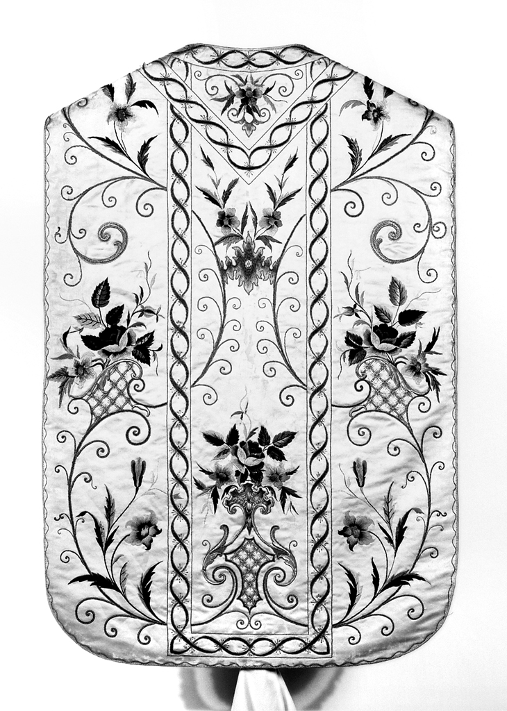 paramento liturgico, insieme - manifattura emiliano-romagnola (seconda metà sec. XIX)