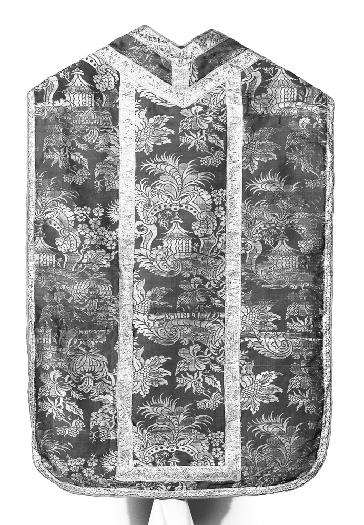 paramento liturgico, insieme - manifattura italiana (seconda metà sec. XIX)