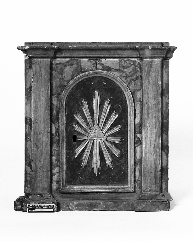 tabernacolo - manifattura emiliana (metà sec. XIX)