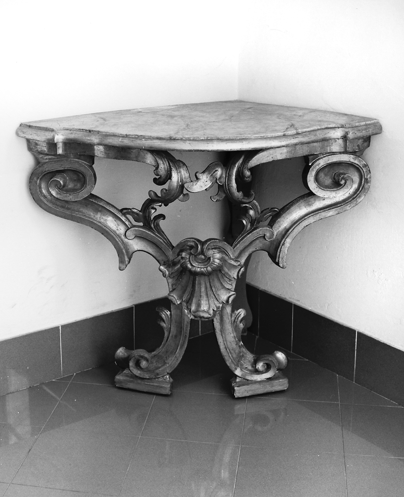 console - manifattura emiliana (metà sec. XVIII)