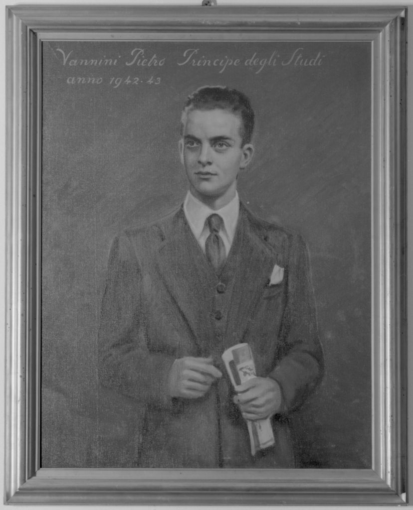 ritratto di Pietro Vannini (dipinto) - ambito emiliano (sec. XX)