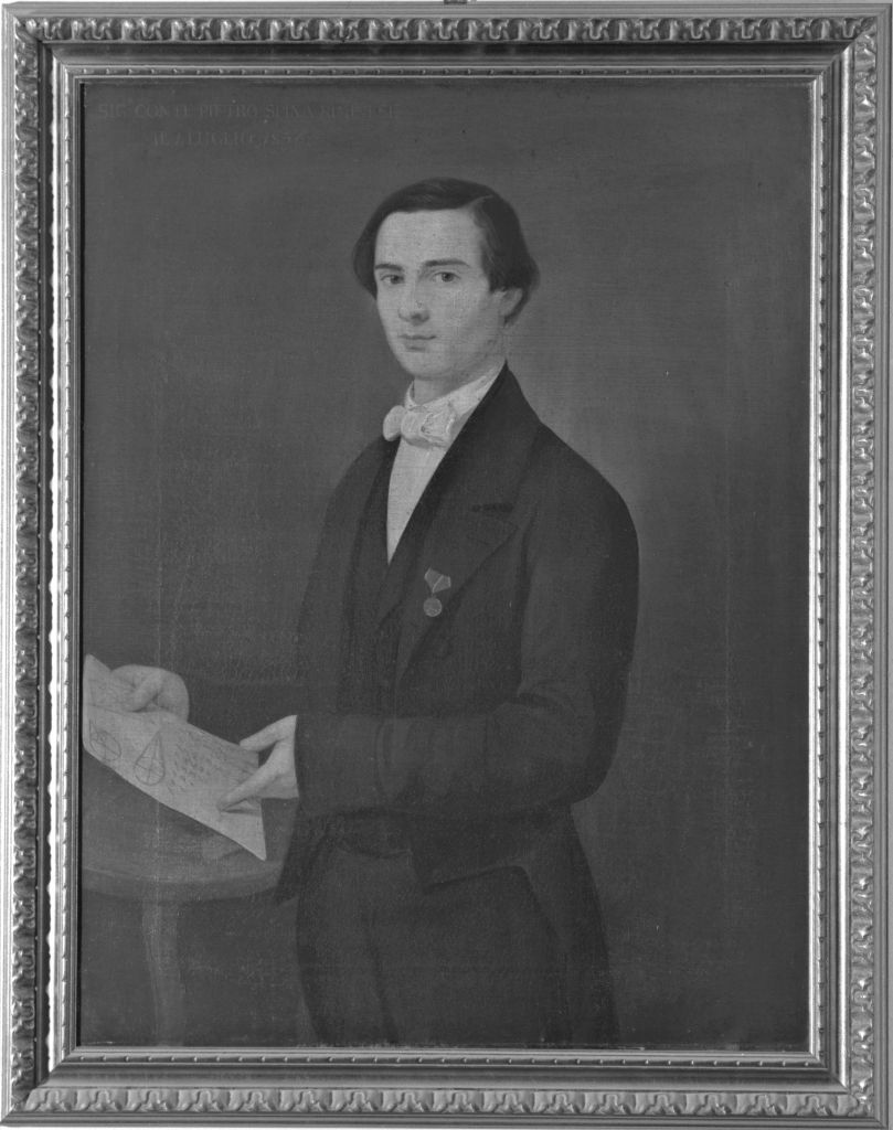 ritratto di Pietro Spina (dipinto) - ambito emiliano (sec. XIX)