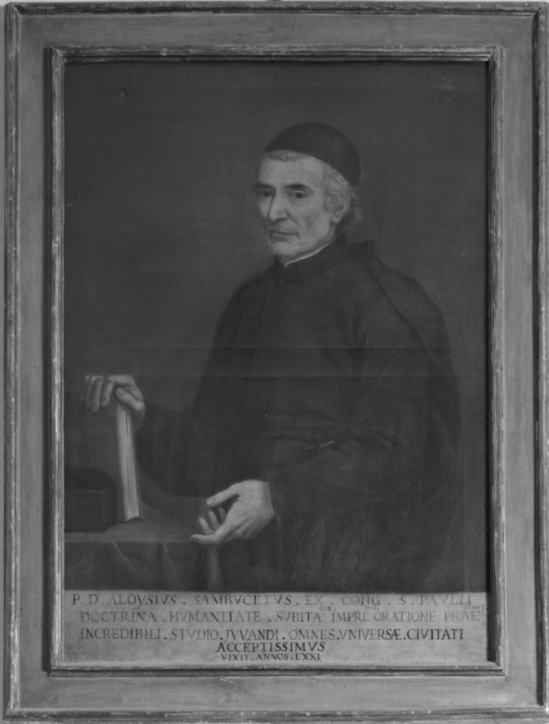 ritratto di padre Luigi Samboceto (dipinto) - ambito emiliano (?) (sec. XIX)