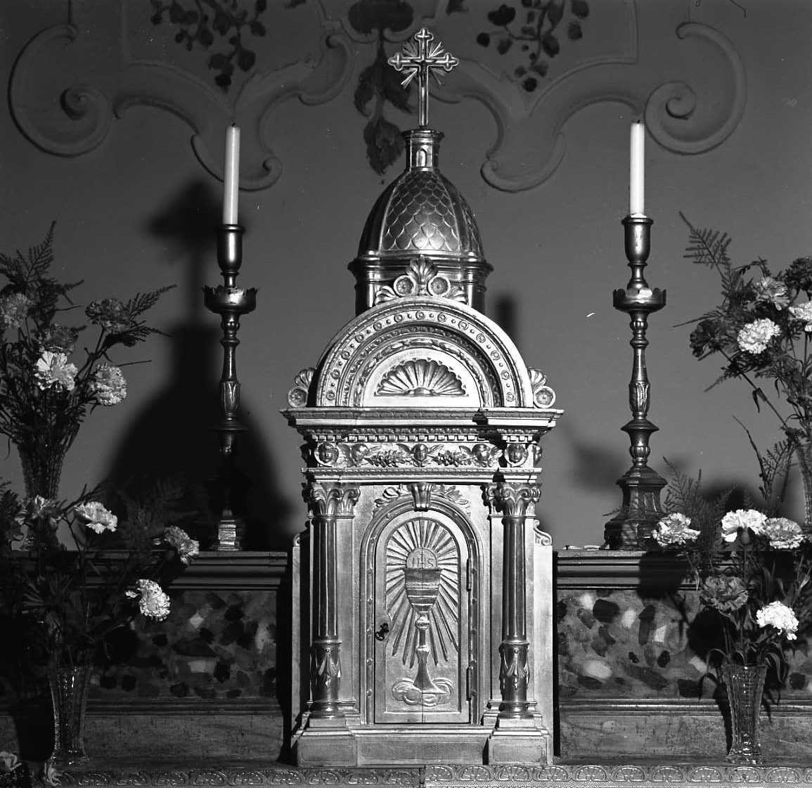 tabernacolo - a tempietto - bottega emiliano-romagnola (seconda metà sec. XIX)