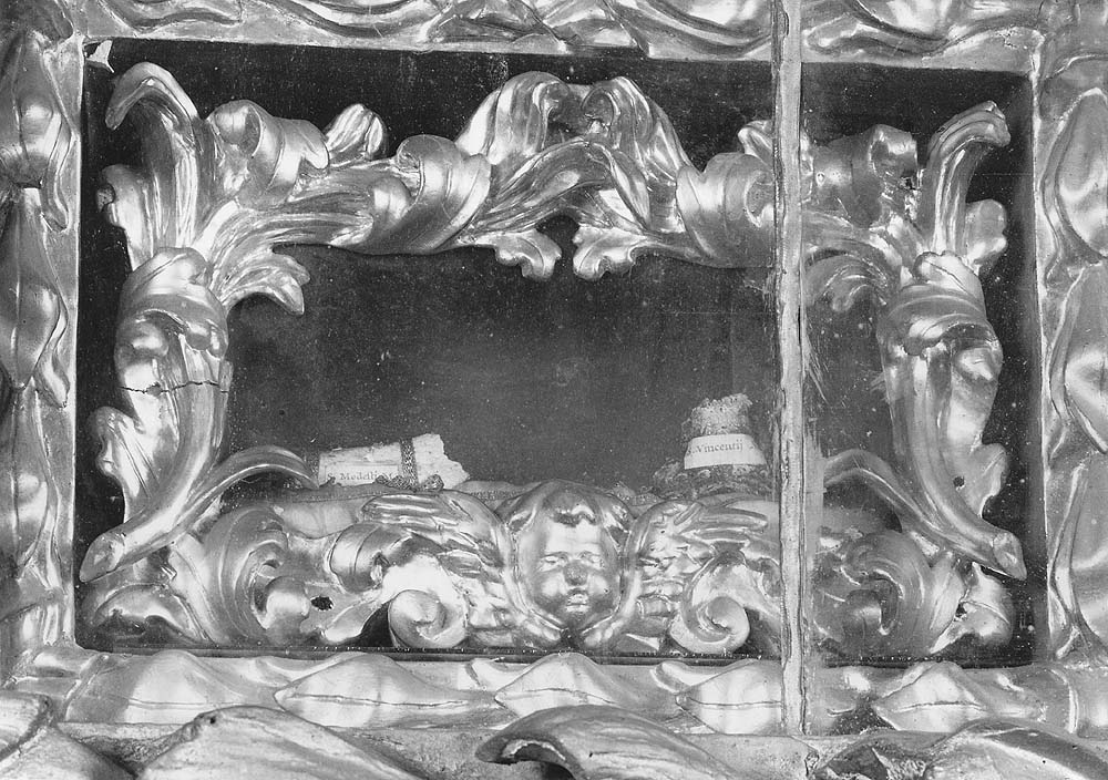 reliquiario - bottega emiliana (sec. XVII)