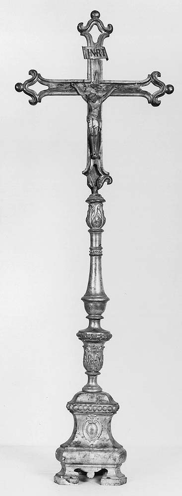 croce d'altare - bottega emiliana (sec. XIX)