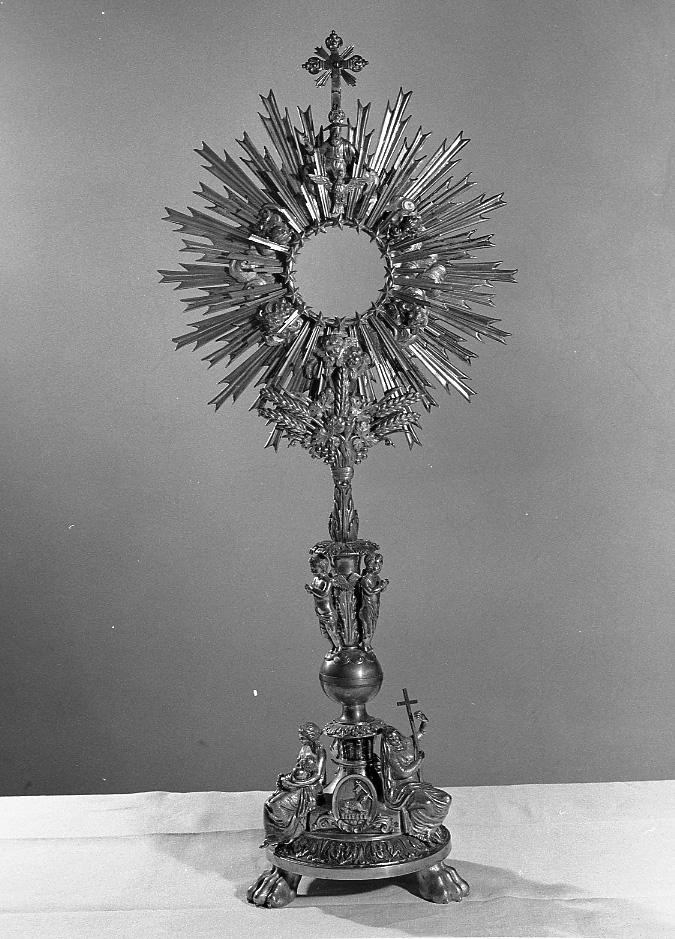 ostensorio di Rossi Domenico (sec. XIX)