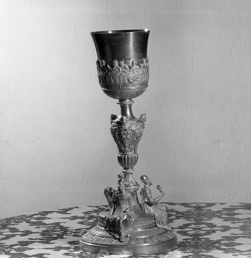 calice - bottega emiliano-romagnola (seconda metà sec. XIX)
