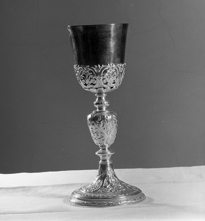 calice - bottega emiliano-romagnola (sec. XVII)