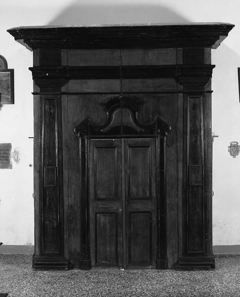 bussola d'ingresso - bottega emiliano-romagnola (sec. XVIII)