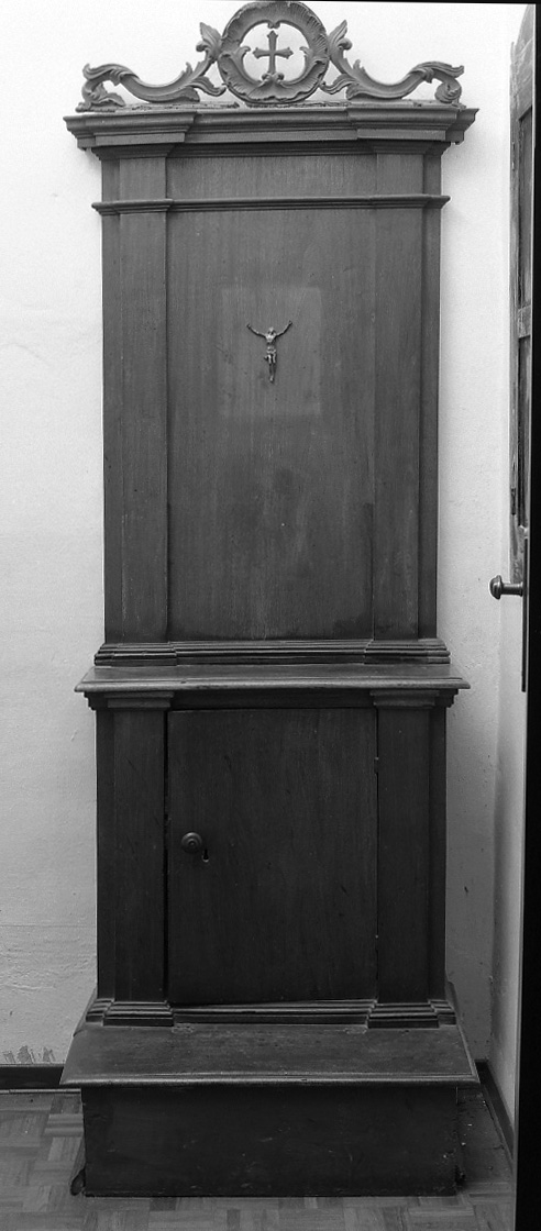 inginocchiatoio - bottega emiliano-romagnola (secc. XVII/ XVIII)