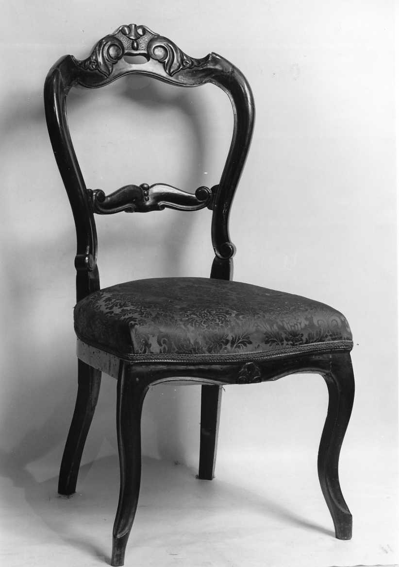 sedia - manifattura bolognese (prima metà sec. XIX)