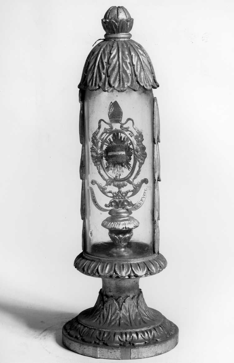 reliquiario architettonico - manifattura bolognese (prima metà sec. XVIII)