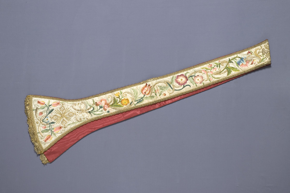 stola - manifattura italiana (prima metà sec. XVIII)