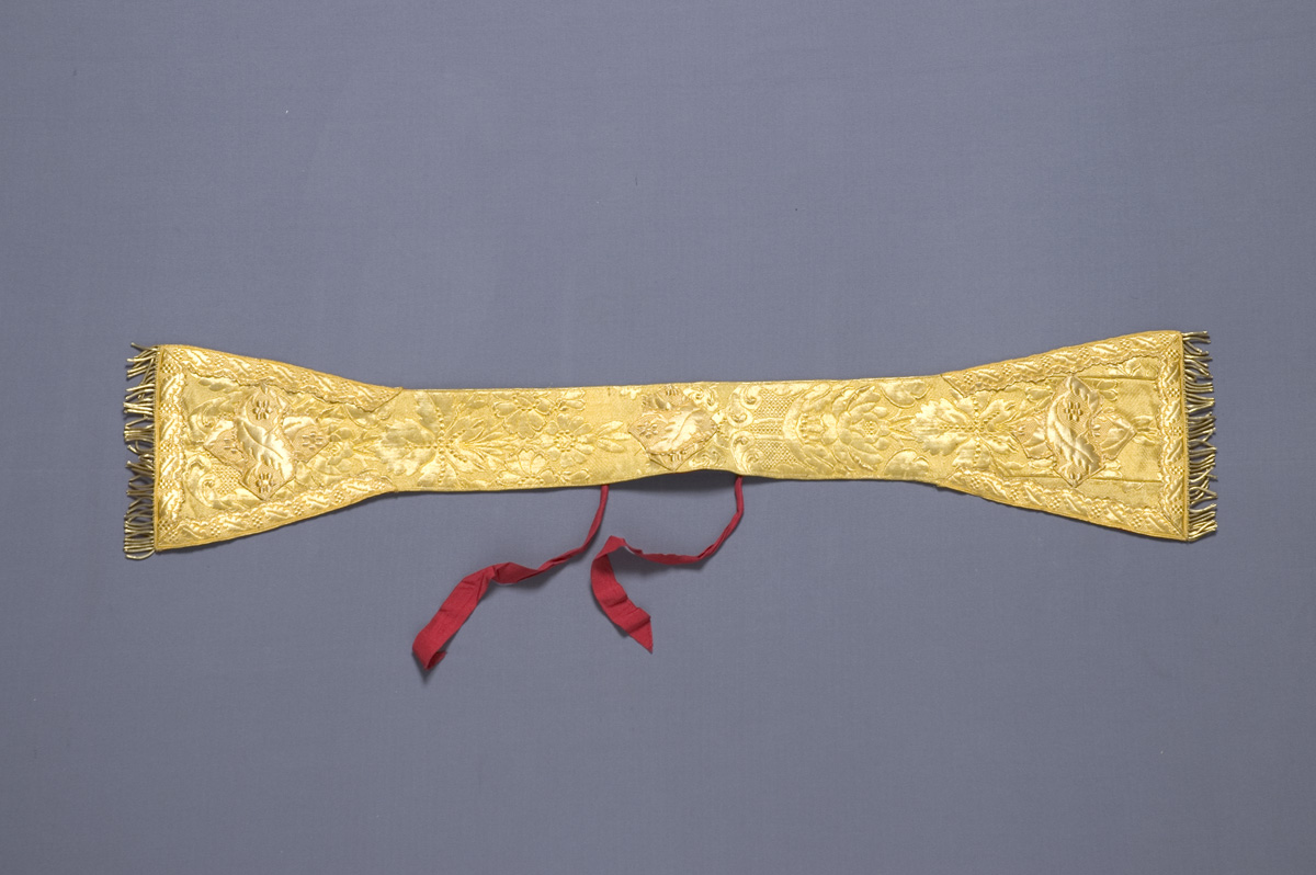 manipolo - manifattura italiana (prima metà sec. XVIII)