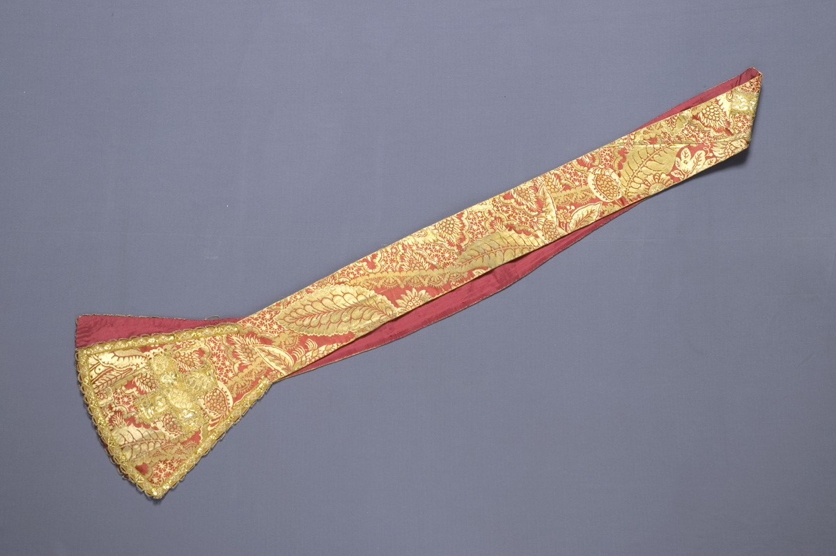 stola - manifattura italiana (prima metà sec. XVIII)