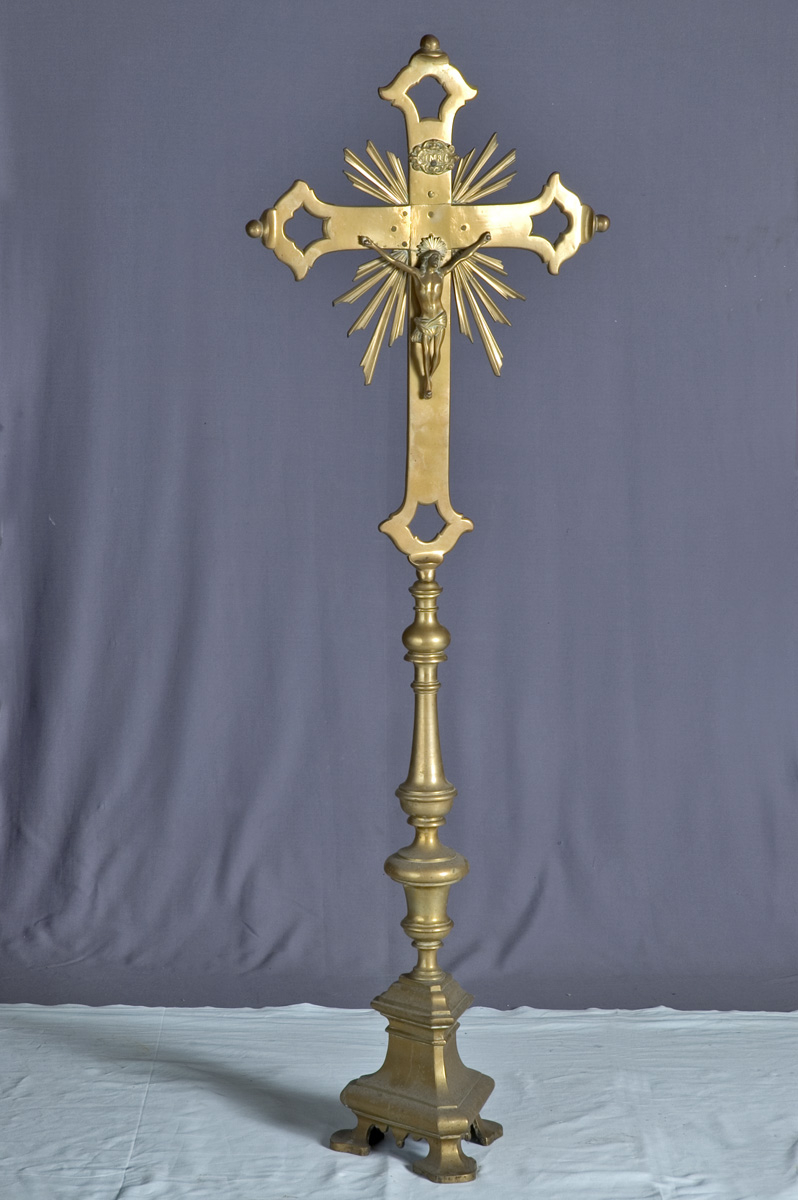 croce d'altare - manifattura bolognese (seconda metà sec. XVIII)