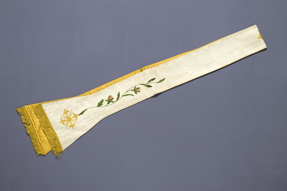 stola - manifattura bolognese (sec. XVIII)