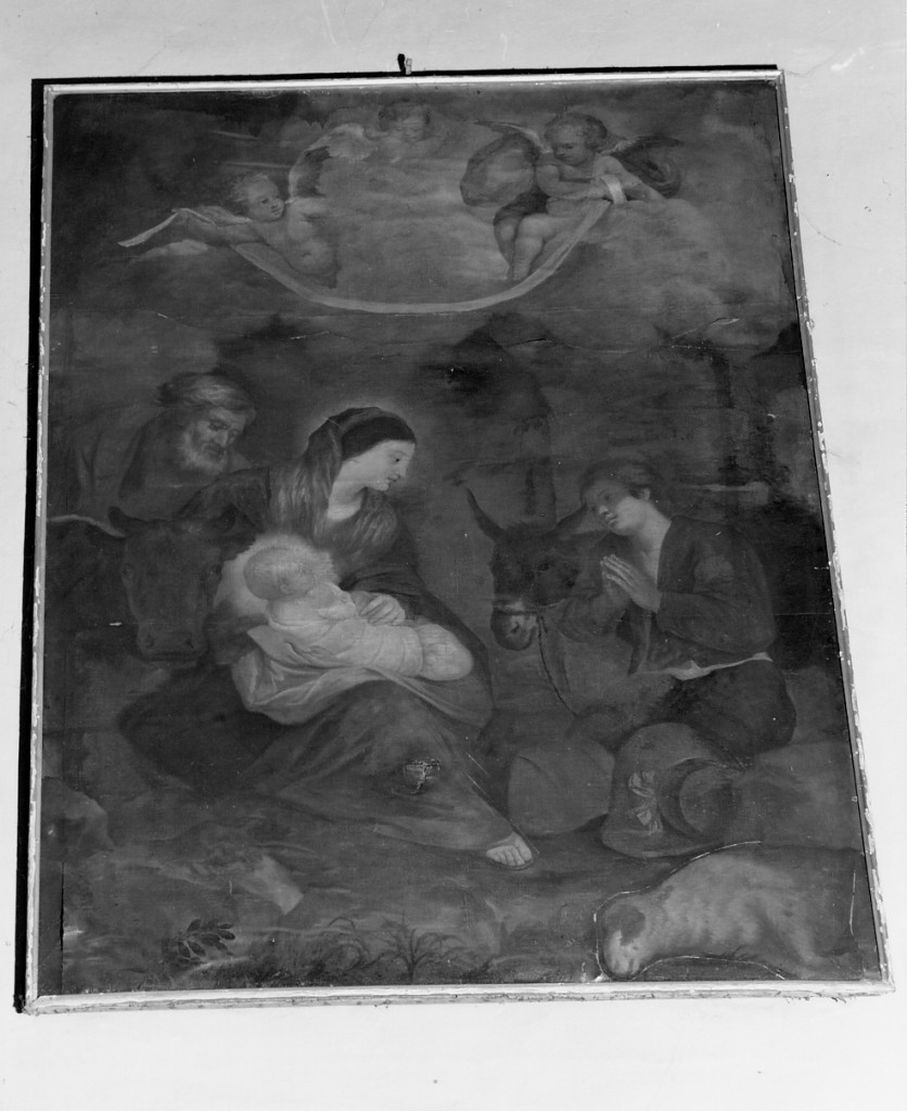 Adorazione dei pastori (dipinto) - ambito emiliano (seconda metà sec. XVII)