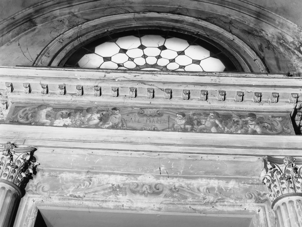 putti (decorazione pittorica) - ambito emiliano (sec. XVII)