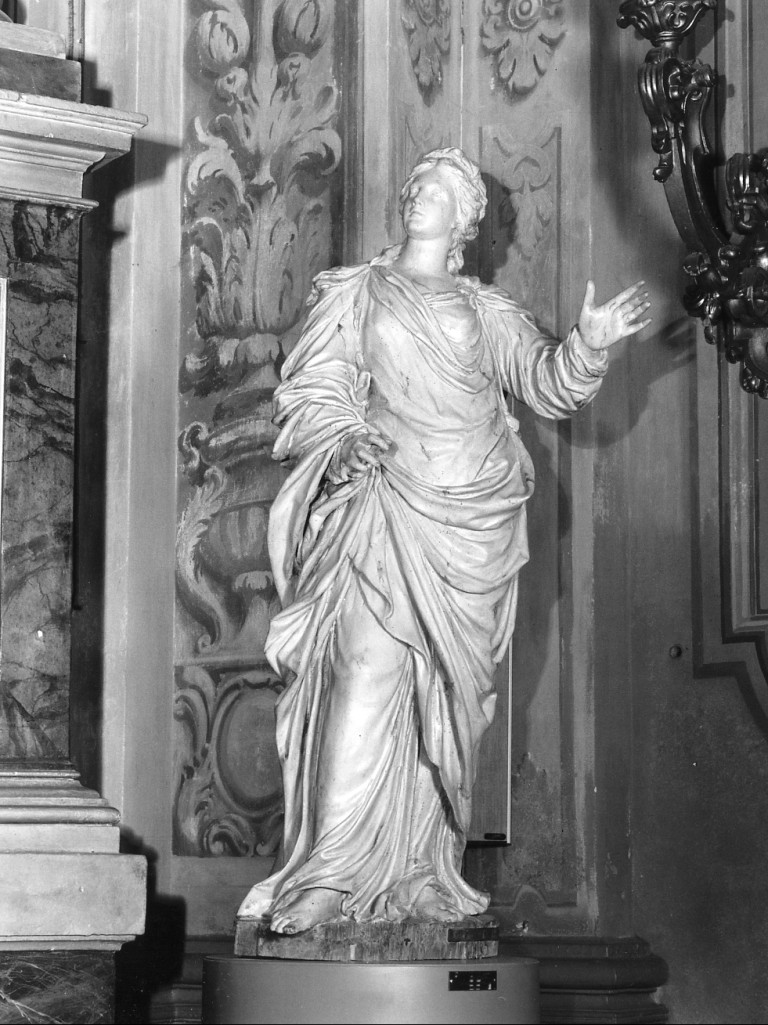 Allegoria della Fede, allegoria della Speranza (scultura, insieme) di Toselli Ottavio, Toselli Nicola (seconda metà sec. XVIII)