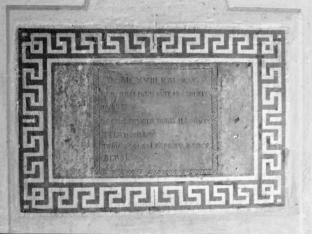 lapide - manifattura emiliana (sec. XII)