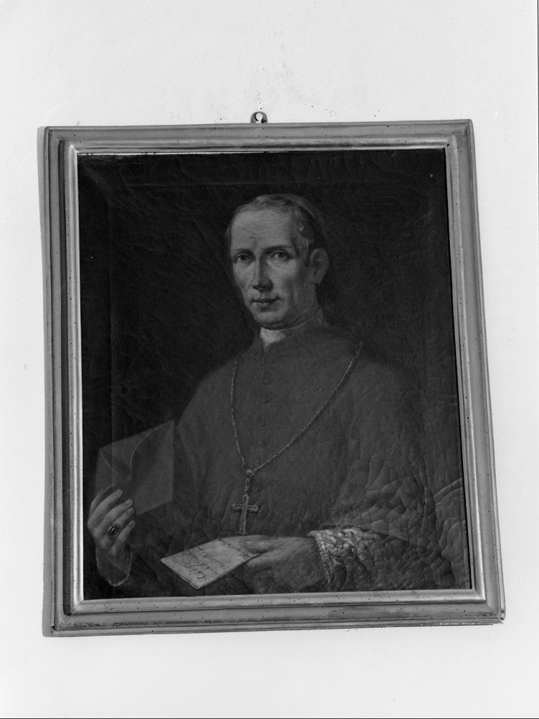 Ritratto di prelato (dipinto) - ambito emiliano (sec. XVIII)