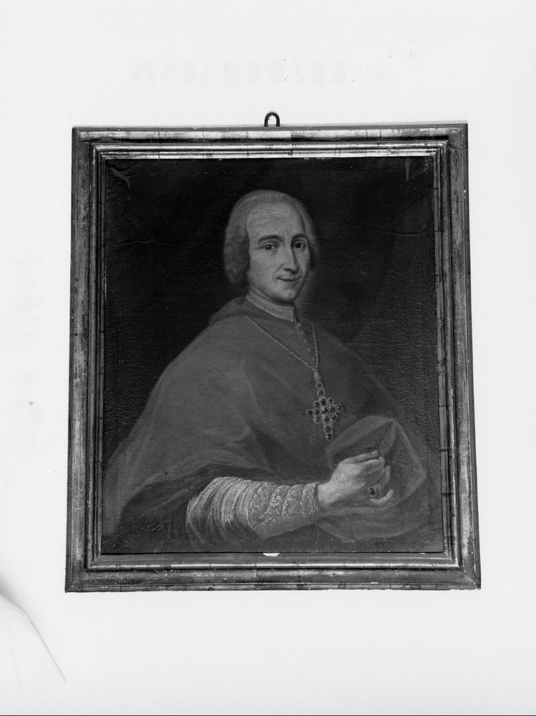 Ritratto di prelato (dipinto) - ambito emiliano (seconda metà sec. XVIII)