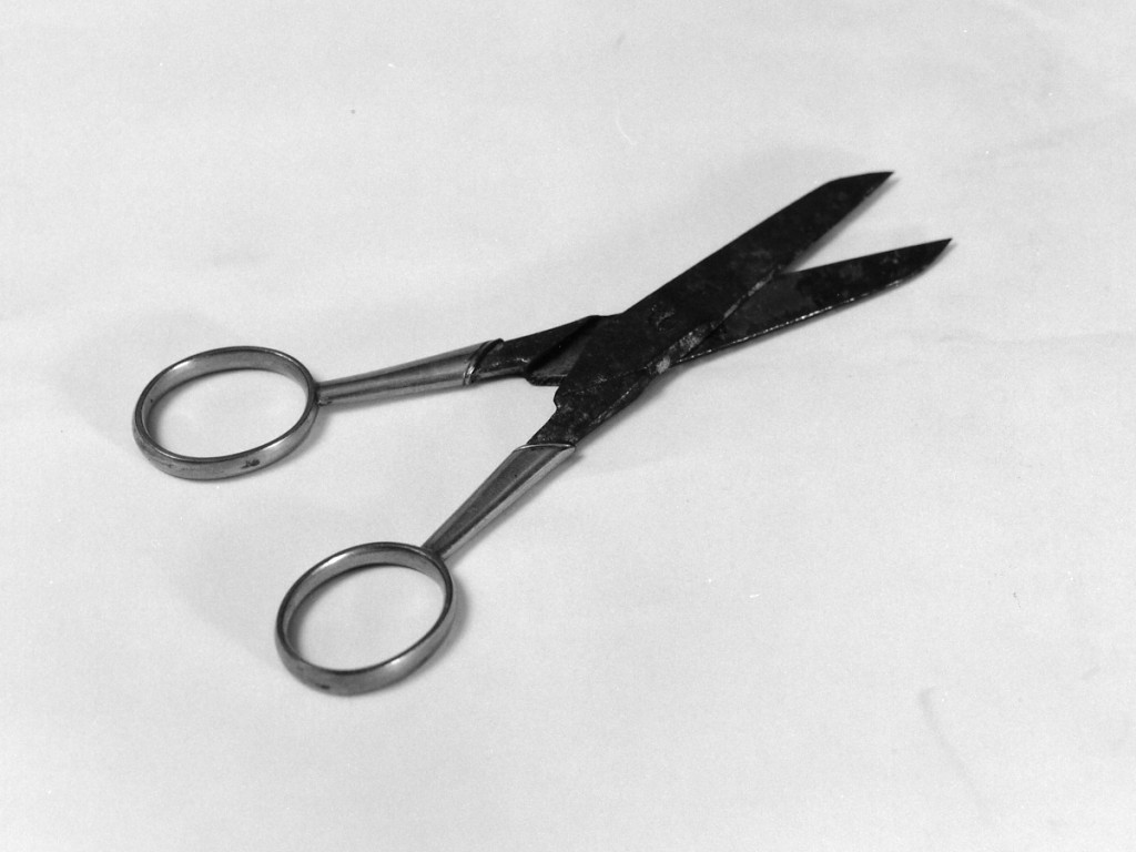 forbici per ordinazione liturgica - manifattura emiliana (prima metà sec. XIX)