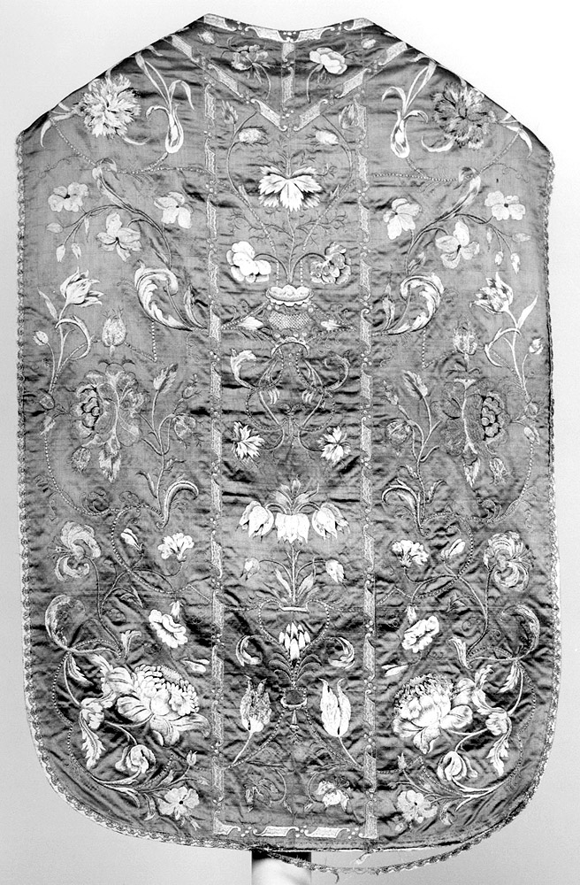 paramento liturgico, insieme - manifattura italiana (secc. XVIII/ XIX)