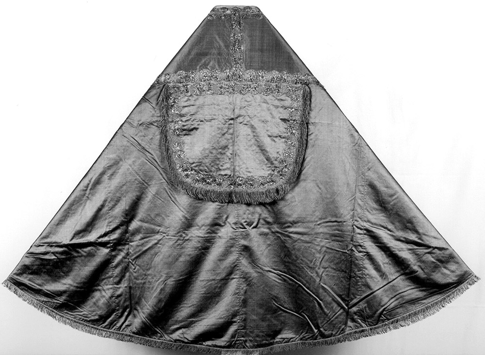 piviale - manifattura emiliana (secc. XVIII/ XIX)