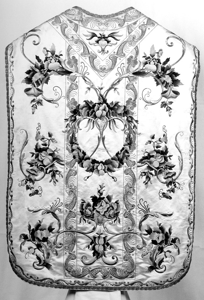 paramento liturgico, insieme - manifattura emiliana (sec. XIX)